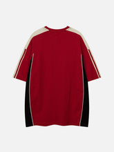 Striped Patchwork Tee